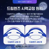 BGN 밝은눈안과 드림렌즈 시력교정 원리 카드뉴스