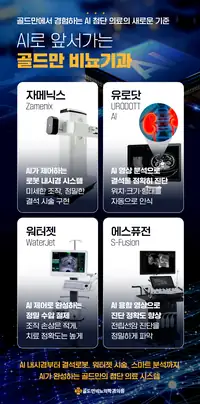 골드만비뇨의학과 인공지능 진단·수술 장비 소개 비뇨기질환 콘텐츠