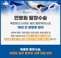 민병원 맞춤형 탈장수술 브랜드 콘텐츠