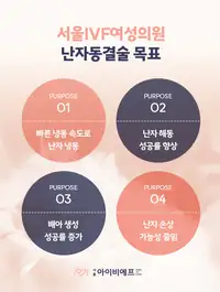 서울IVF여성의원 난자동결술 목표 안내 콘텐츠